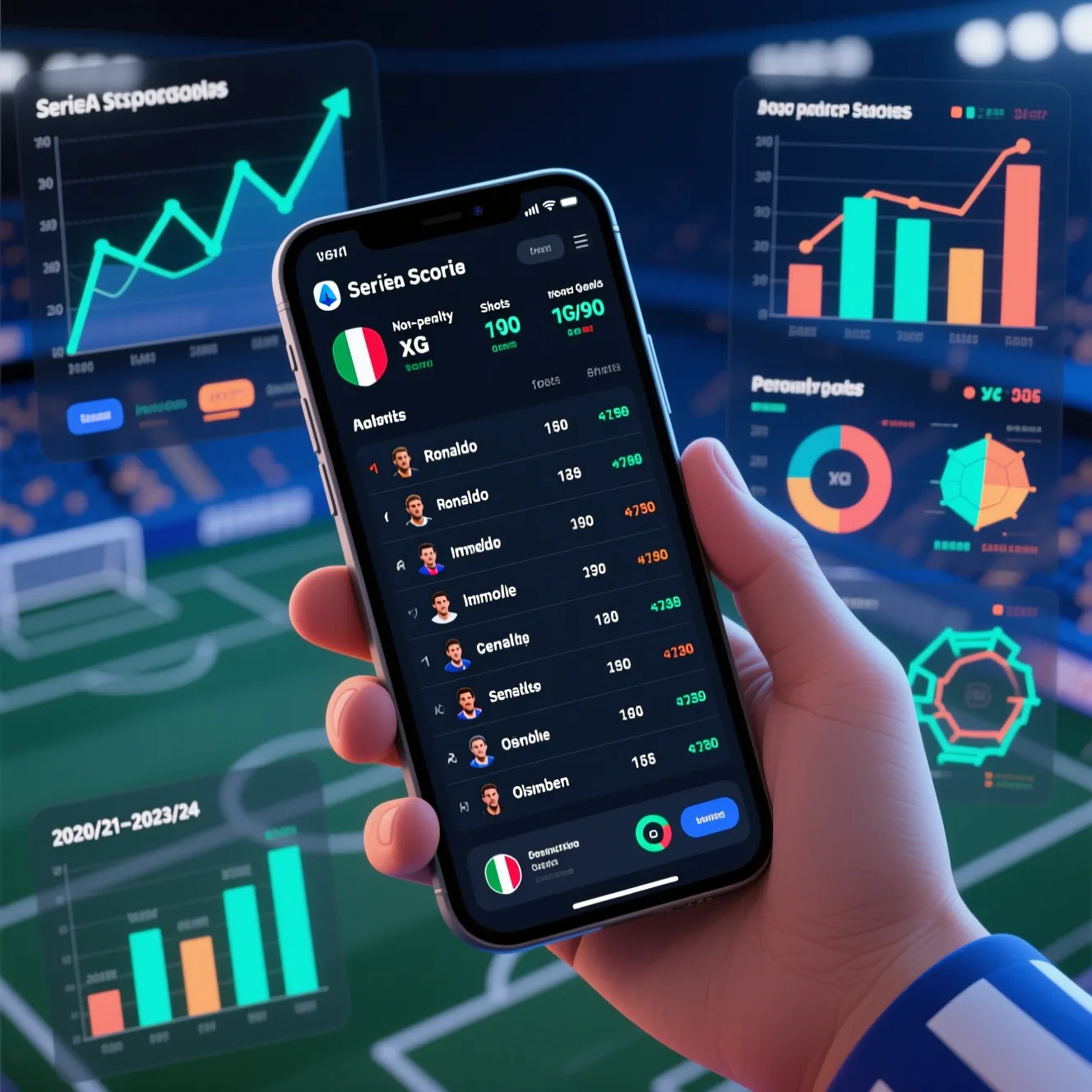 Текущая таблица снайперов чемпионата Италии: кто лучший бомбардир серии а прямо сейчас.