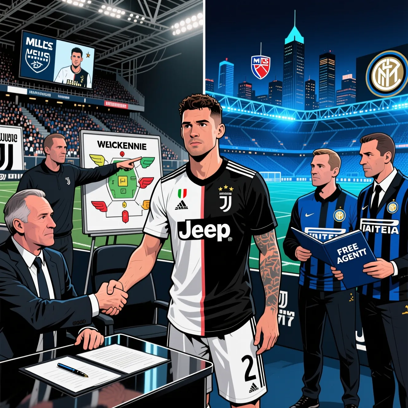 Интер нацелился на Маккенни, Ювентус борется за продление контракта