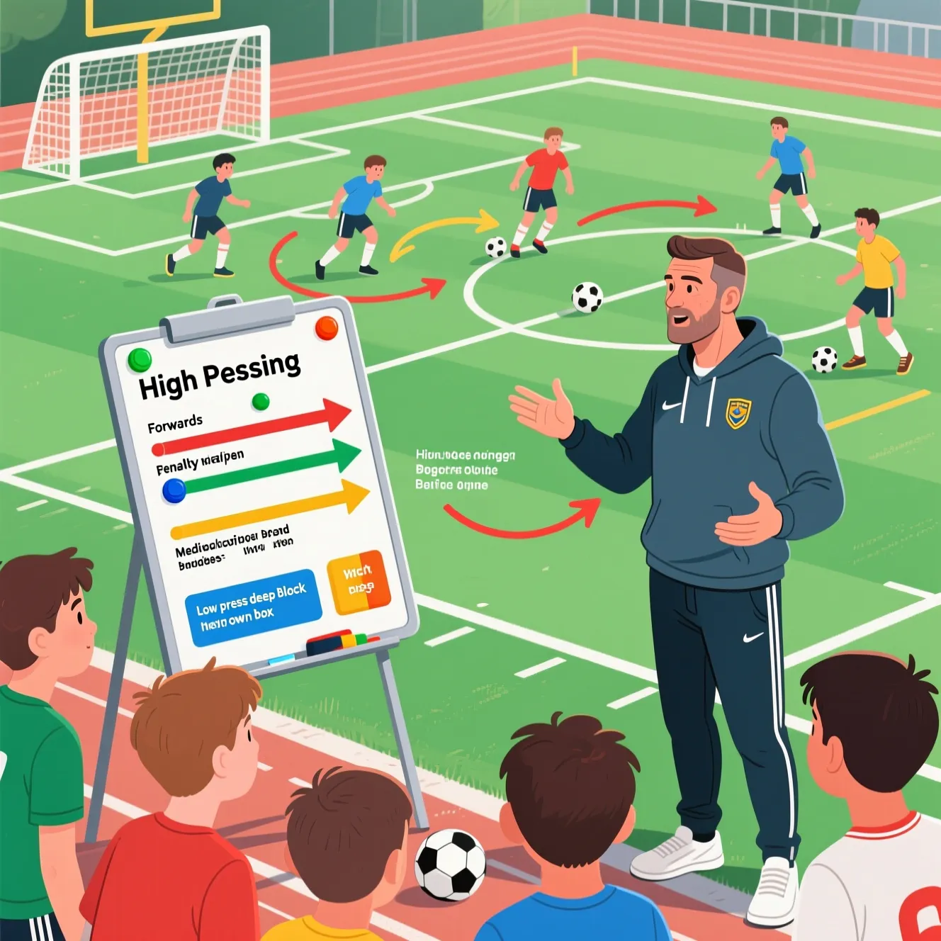 Тактический ликбез для новичков: что такое прессинг в футболе и зачем он нужен команде.