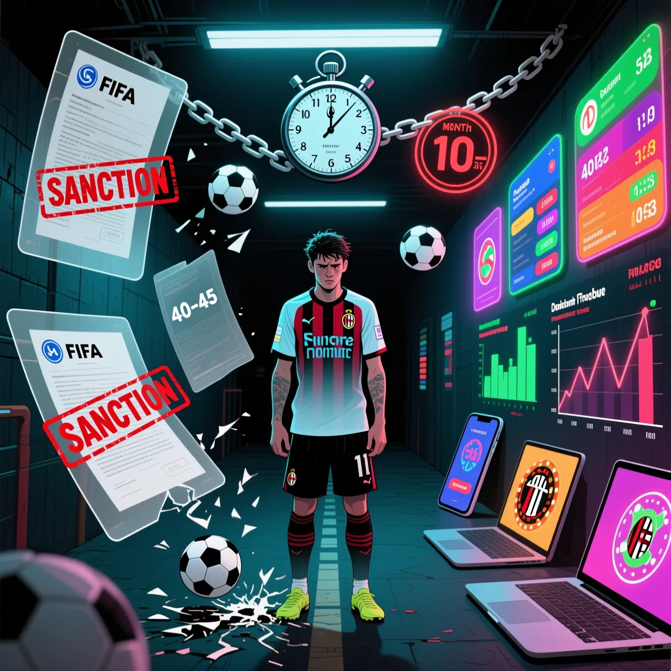 Скандал с дисквалификацией: почему талантливый сандро тонали футболист пропустил целый сезон.