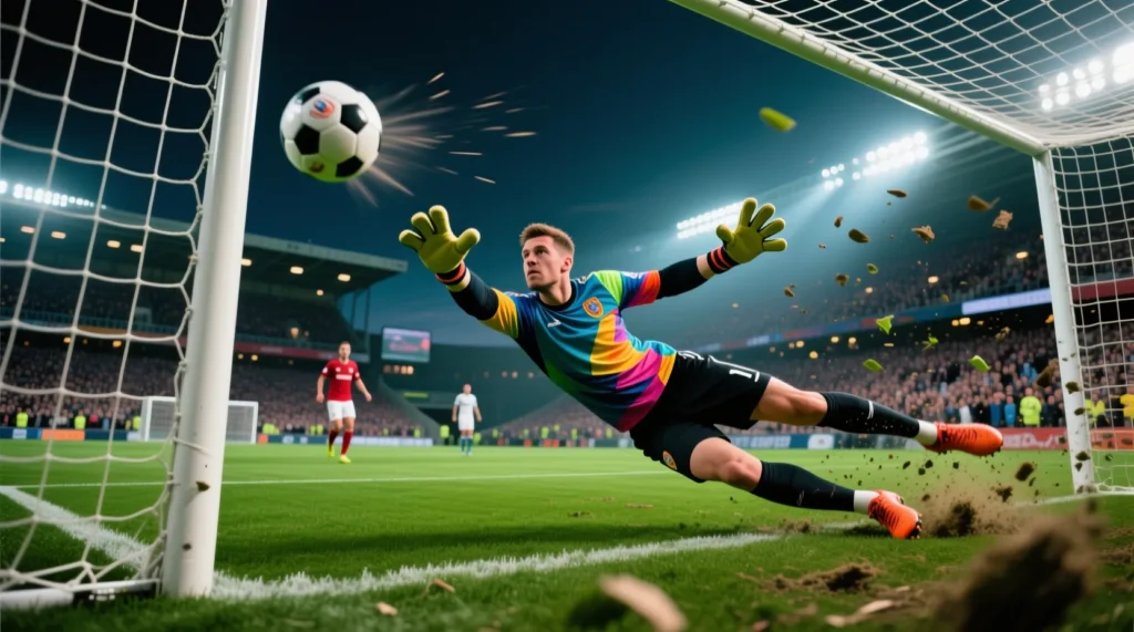 Мастерство голкиперов: самый красивый и сложный сейв вратаря в истории чемпионатов мира. - иллюстрация