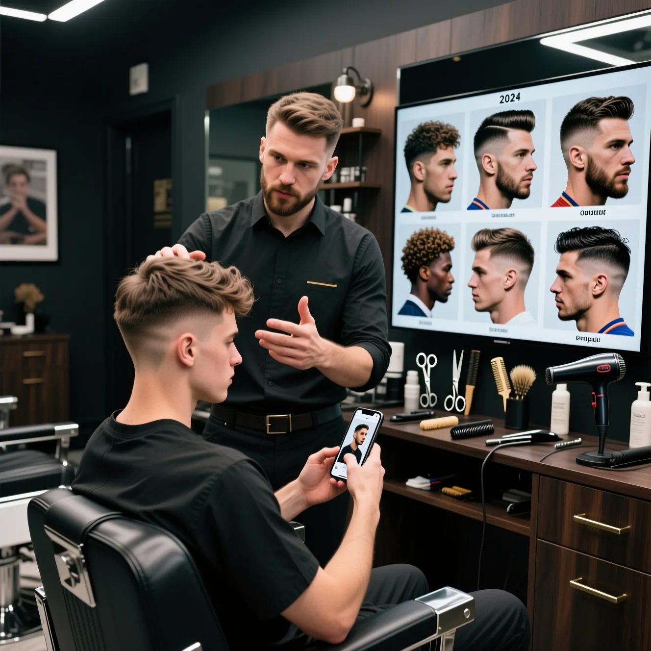 Галерея образов для барбершопа: лучшие прически как у футболистов фото которых стоит сохранить.