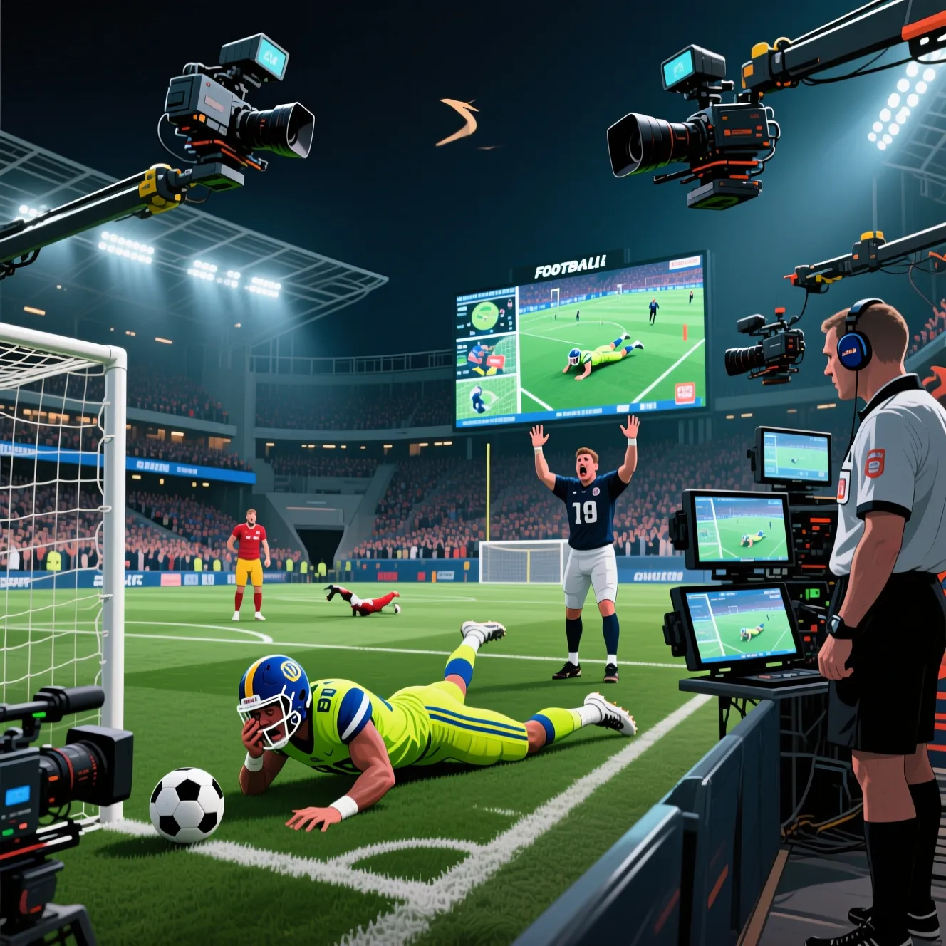 Актерское мастерство на поле: самые известные симулянты в футболе и их главные проступки.