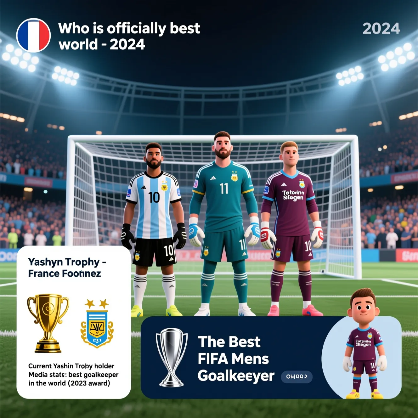 Индивидуальный приз лучшему голкиперу года: кто на сегодня официально лучший вратарь мира.