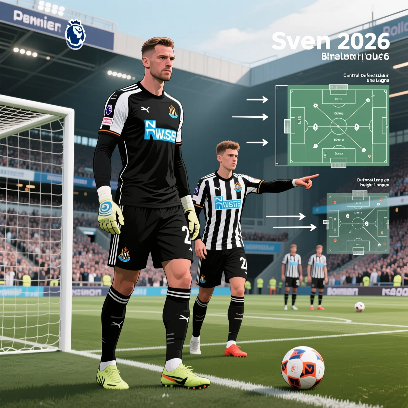 Защитник сборной Нидерландов и «Ньюкасла»: чем выделяется ботман футболист на фоне других.