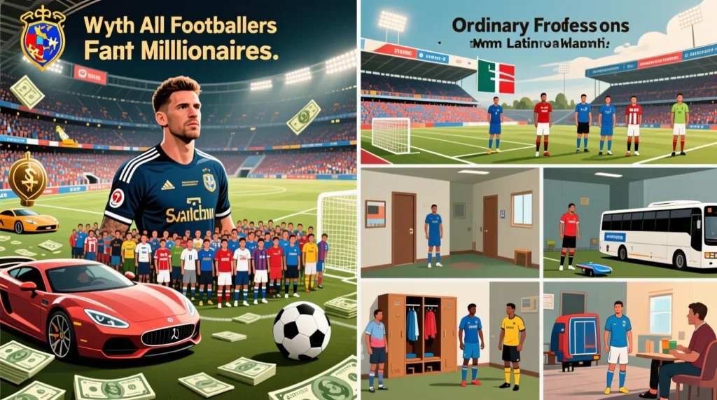 Экономика профессионального спорта: какая на сегодня средняя зарплата футболиста в мире. - иллюстрация