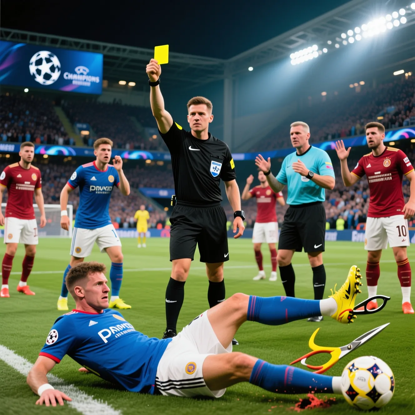 Правила судейства и дисциплины: что означает желтая карточка в футболе при первом нарушении.