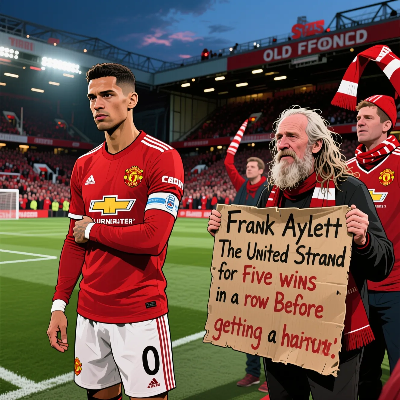 Капитан «Манчестер Юнайтед» Бруну Фернандеш холодно отреагировал на фанатский челлендж