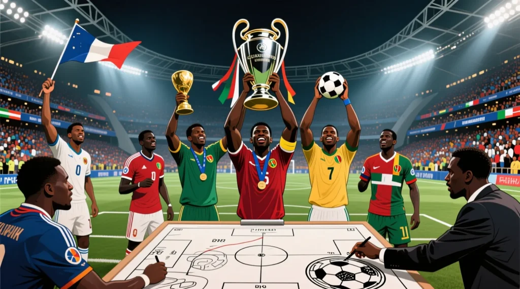 Звезды черного континента в Европе: лучшие африканские футболисты за всю историю топ-лиг. - иллюстрация