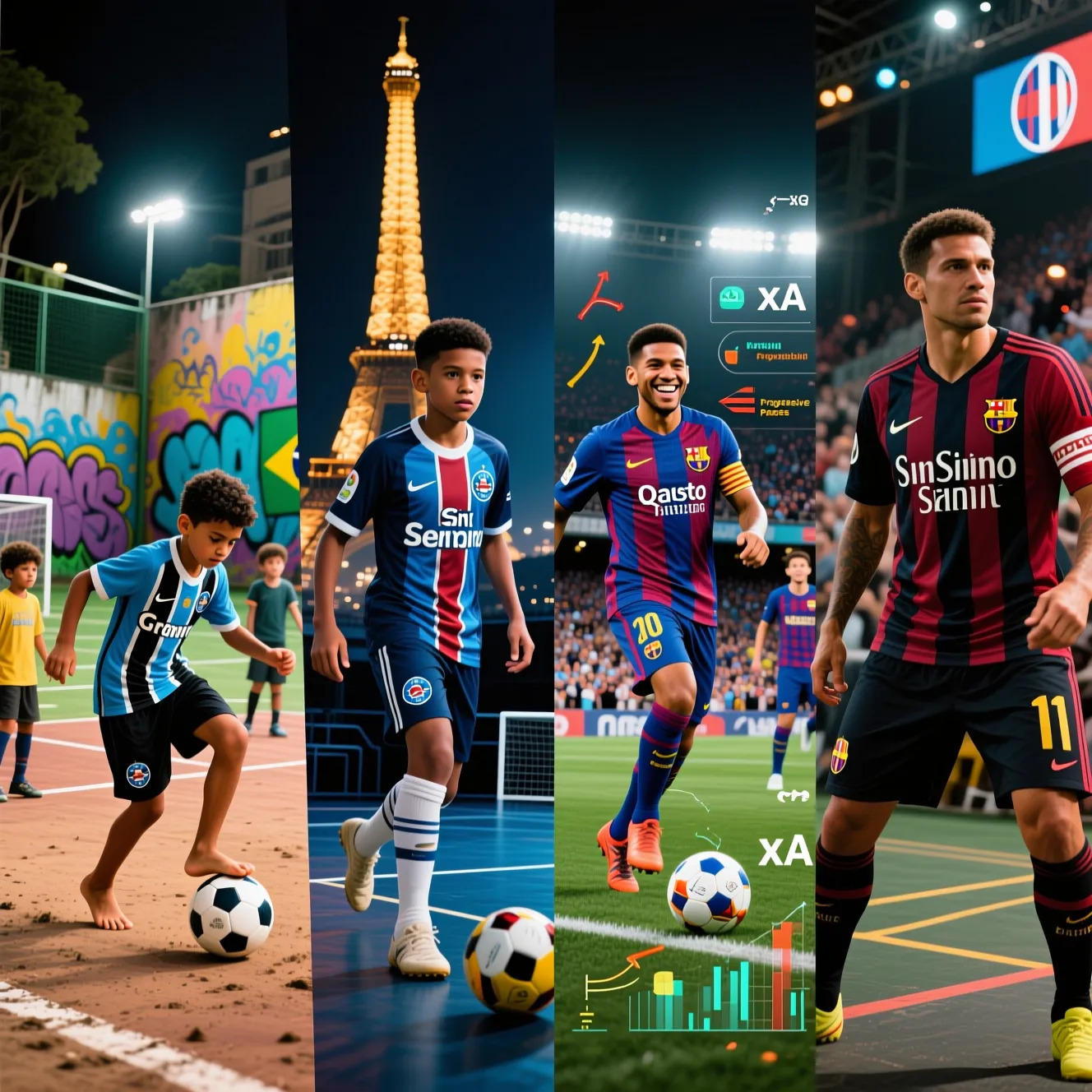 Путь «Волшебника» от Бразилии до Европы: как развивалась карьера роналдиньо по клубам.