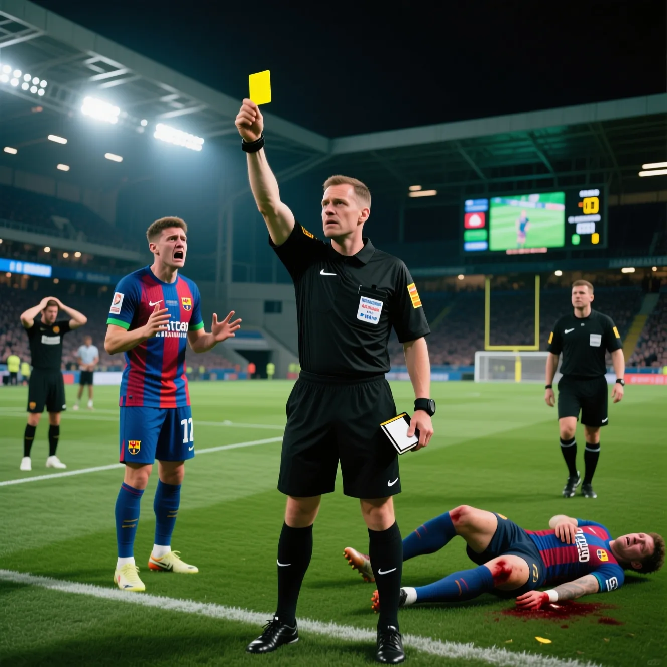 Стандартные правила дисциплинарных мер: за что выдается желтая карточка в футболе игроку.