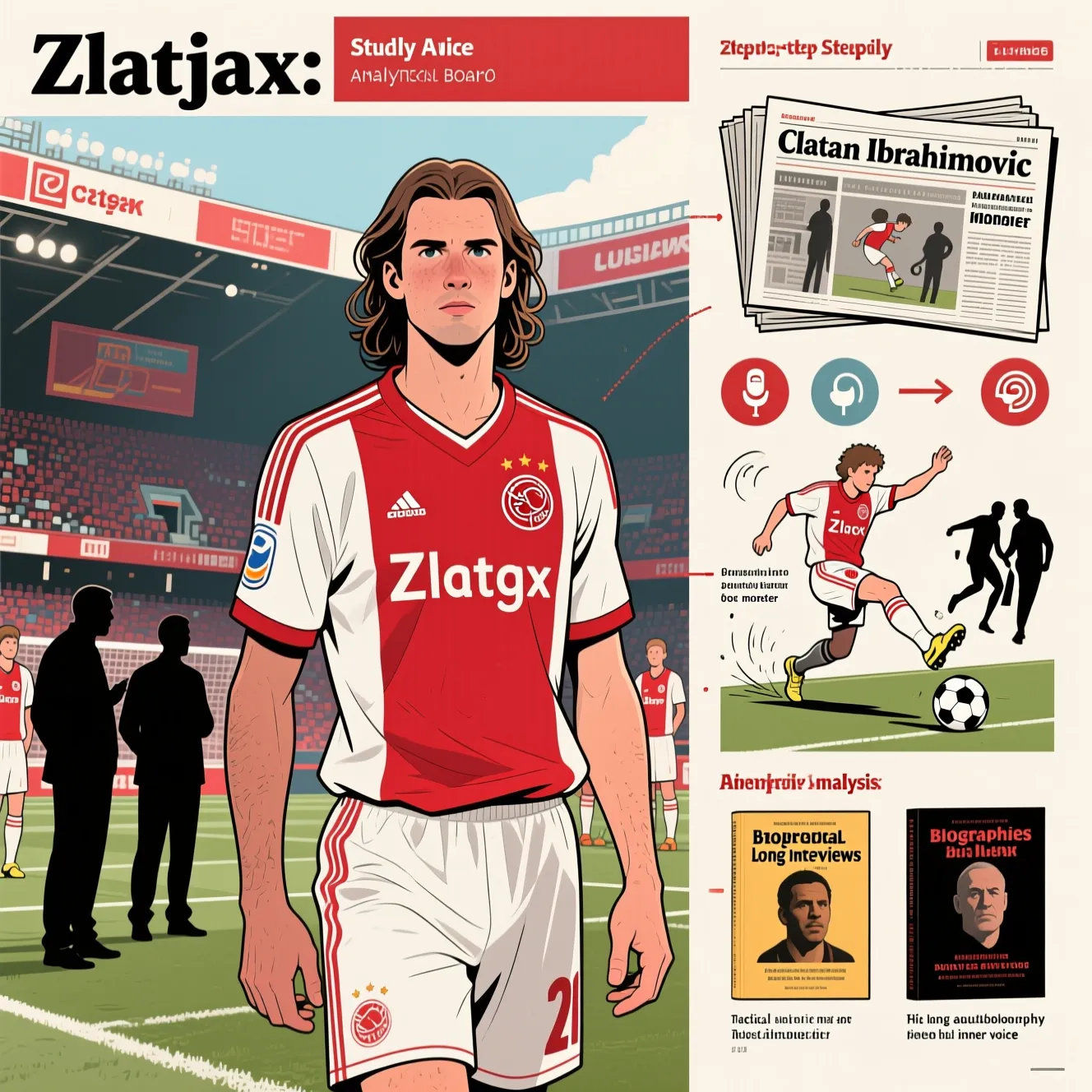 Смелые интервью и дерзкая игра в «Аяксе»: каким был молодой ибрагимович в начале карьеры.