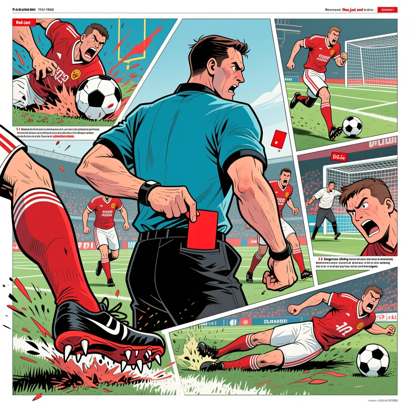 Суровое наказание от судьи: в каких игровых эпизодах красная карточка в футболе дается сразу.