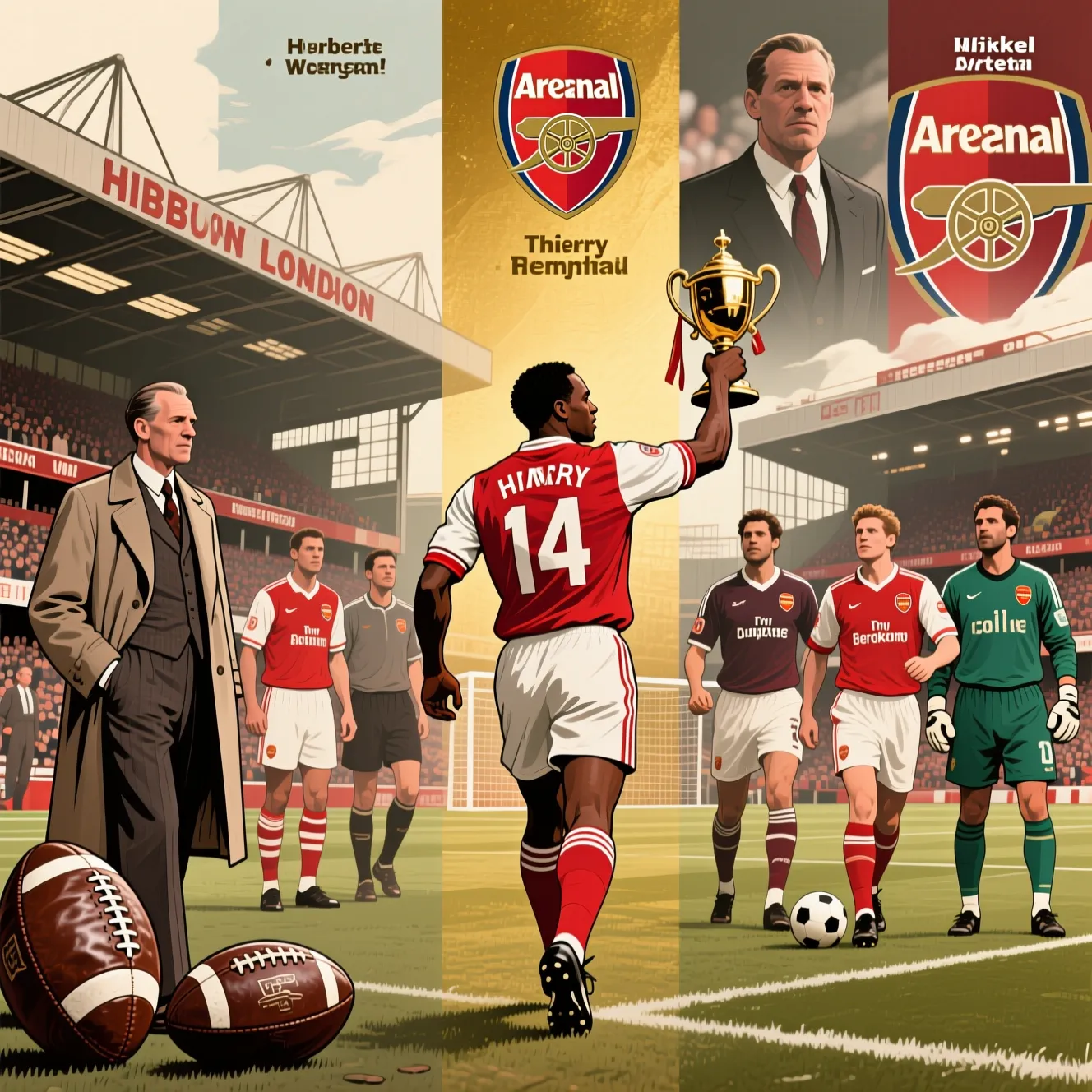 Золотой фонд лондонских «канониров»: величайшие игроки арсенала за всю историю существования.