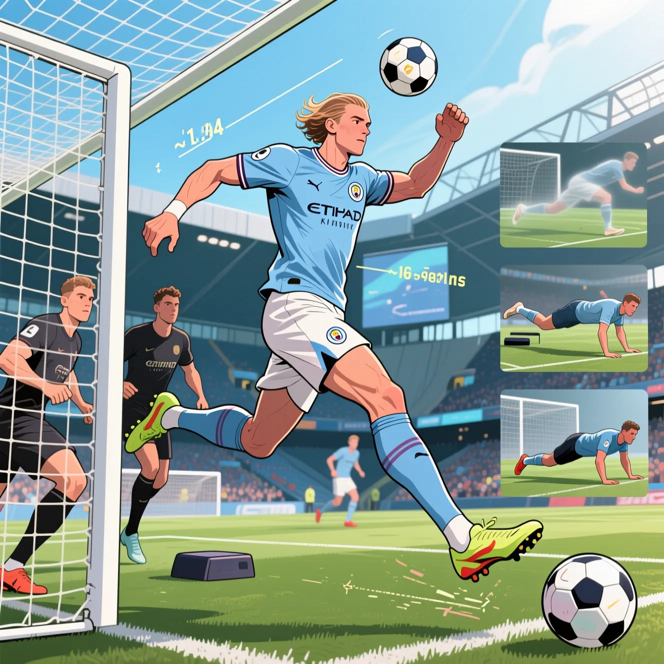 Физические параметры норвежской звезды «Сити»: какой точный холланд эрлинг рост в метрах.