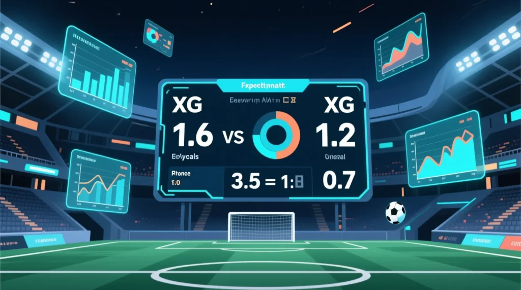 Продвинутая визуализация статистики: что такое xg plot и как его читать болельщику на графике. - иллюстрация