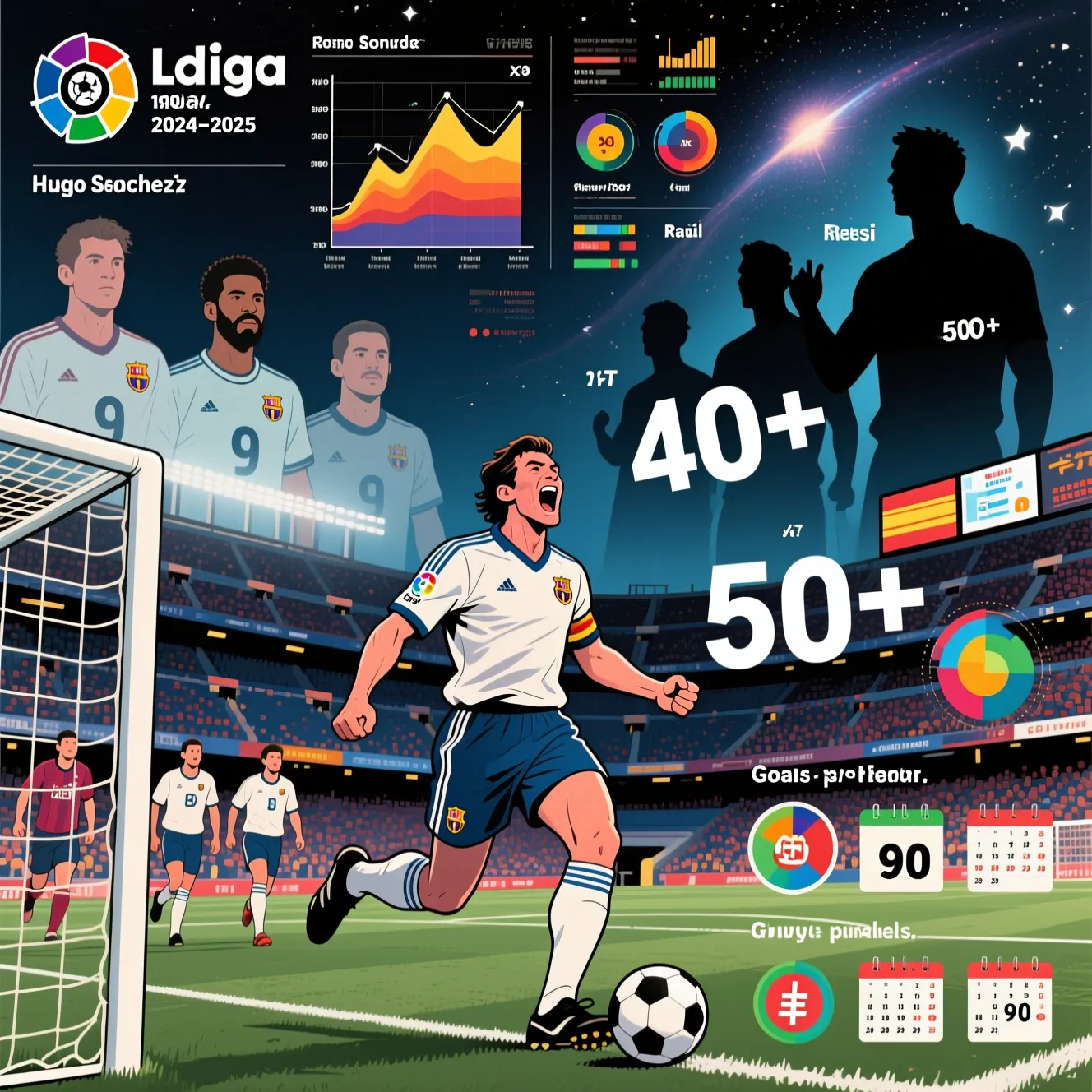 Гонка снайперов в чемпионате Испании: кто возглавляет список лучшие бомбардиры ла лиги сейчас.