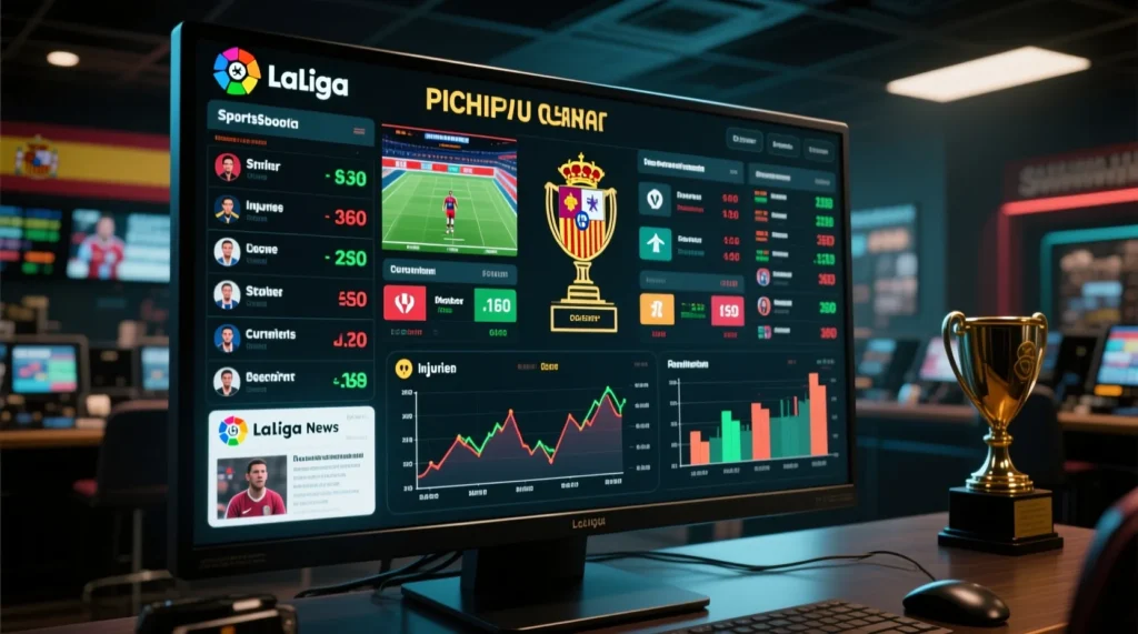 Борьба за трофей Пичичи: лучшие бомбардиры ла лиги в текущем розыгрыше чемпионата. - иллюстрация