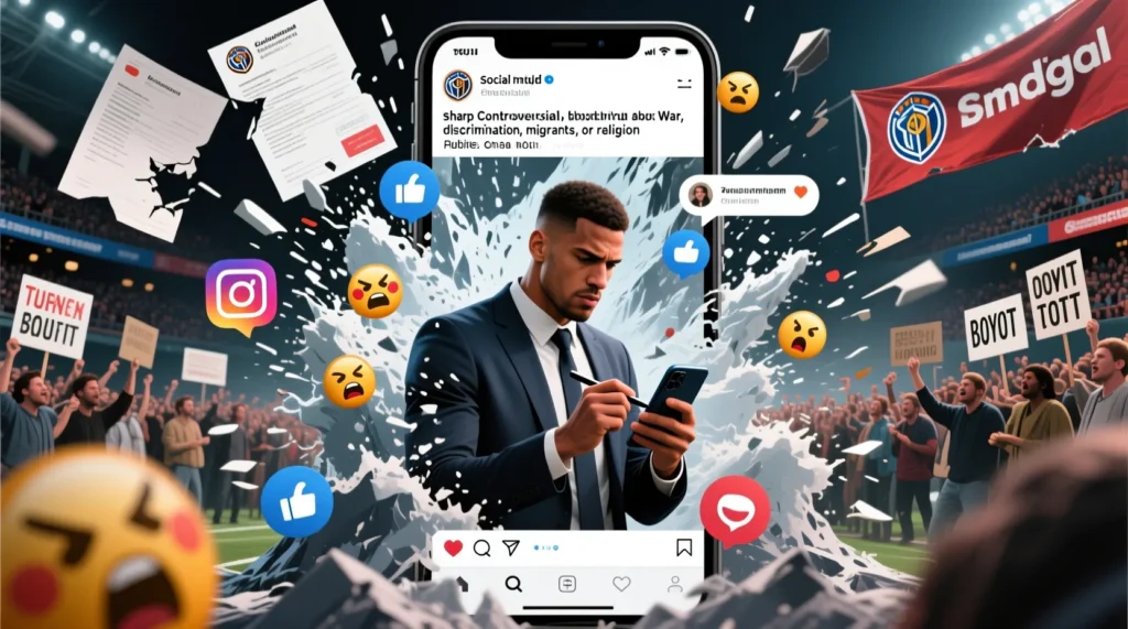 Резонансные истории вне поля: самые громкие и обсуждаемые скандалы футболистов за последний год. - иллюстрация