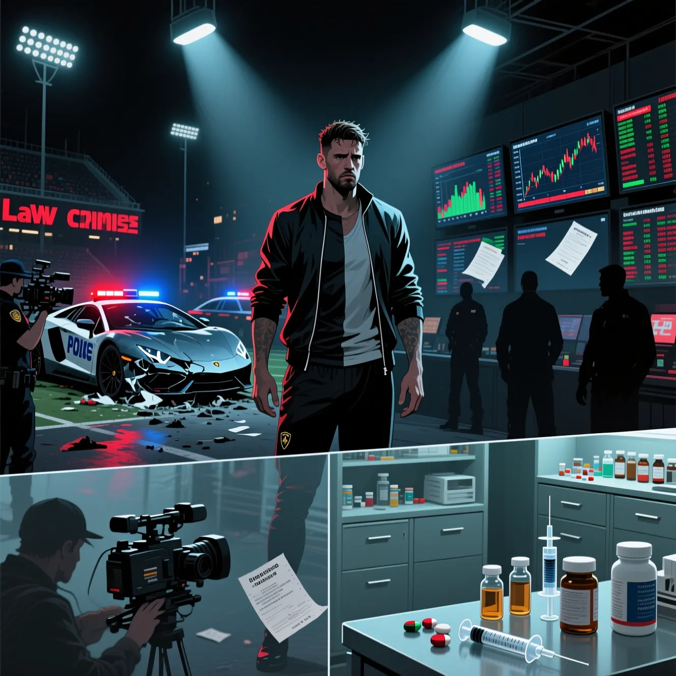 Резонансные истории вне поля: самые громкие и обсуждаемые скандалы футболистов за последний год.