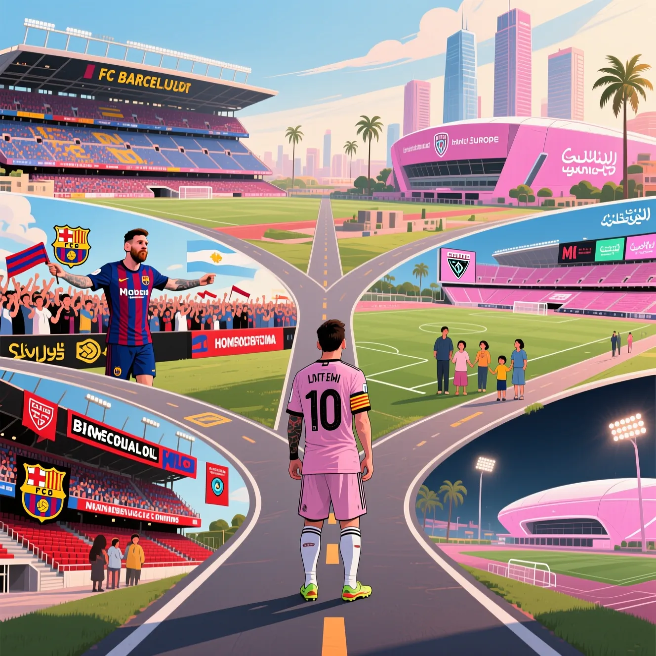 Трансферные слухи и теории болельщиков: куда перейдет месси после завершения текущего сезона.