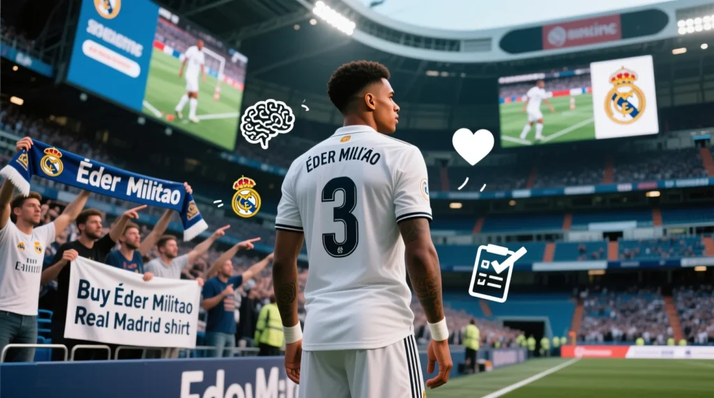 Оплот обороны мадридского «Реала»: почему эдер милитао футболист топ-уровня в Ла Лиге. - иллюстрация