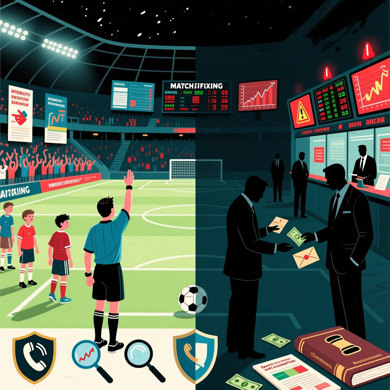 Грязные игры в спорте: как распознать договорной матч и какое наказание ждет его участников.