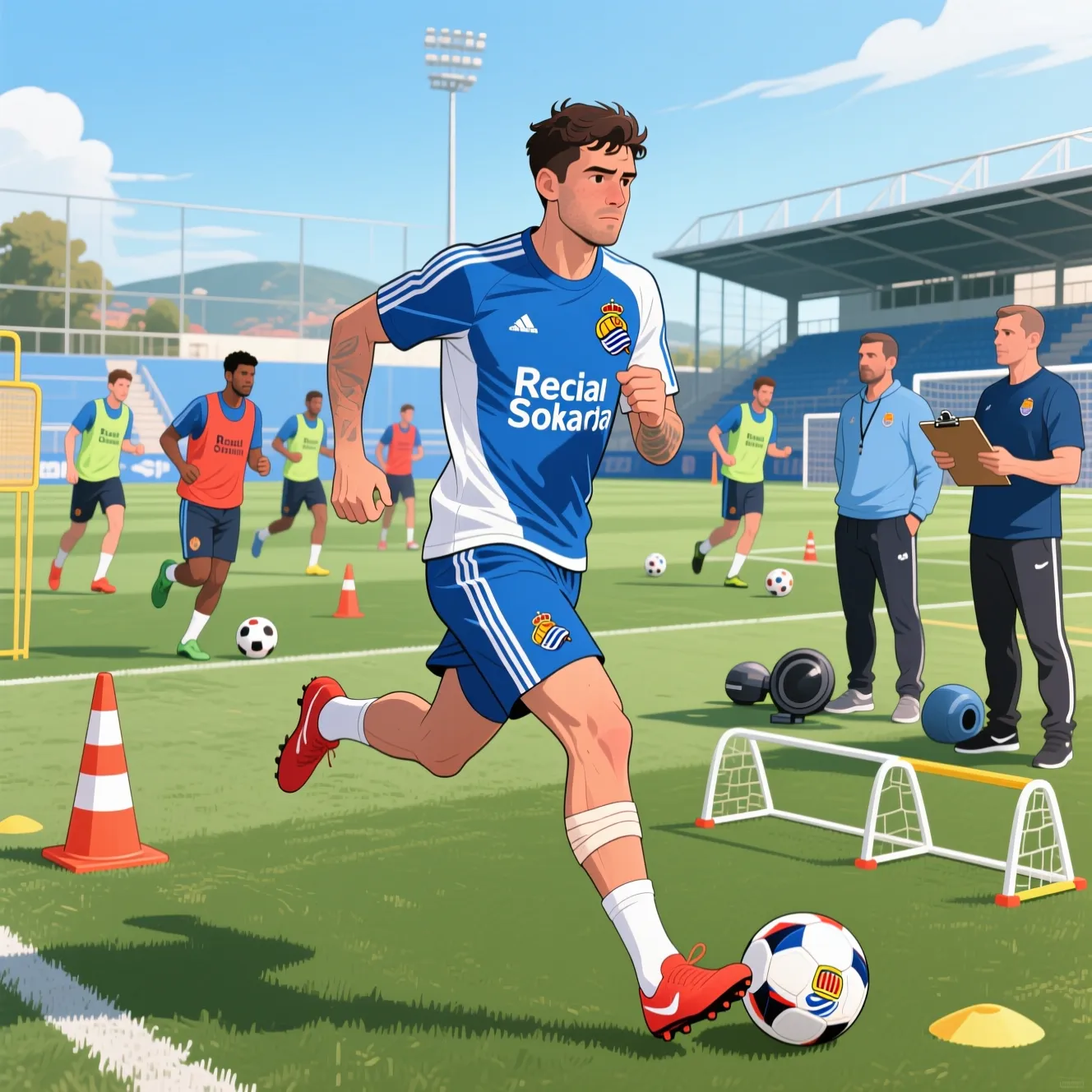 Когда Захарян вернётся к полноценным тренировкам в «Реал Сосьедад»