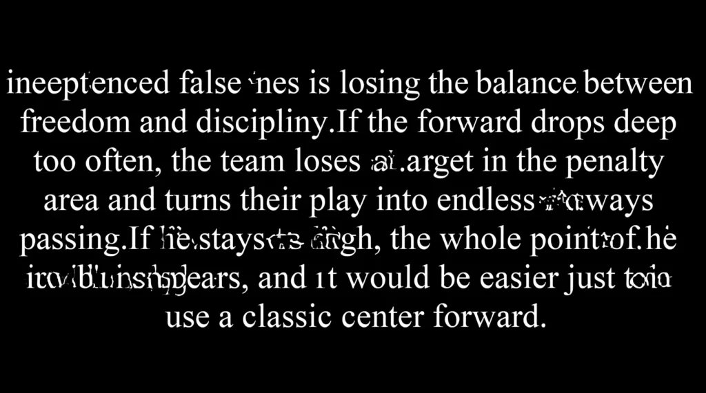 Тактическая роль свободного форварда: что значит понятие ложная девятка в современных схемах. - иллюстрация