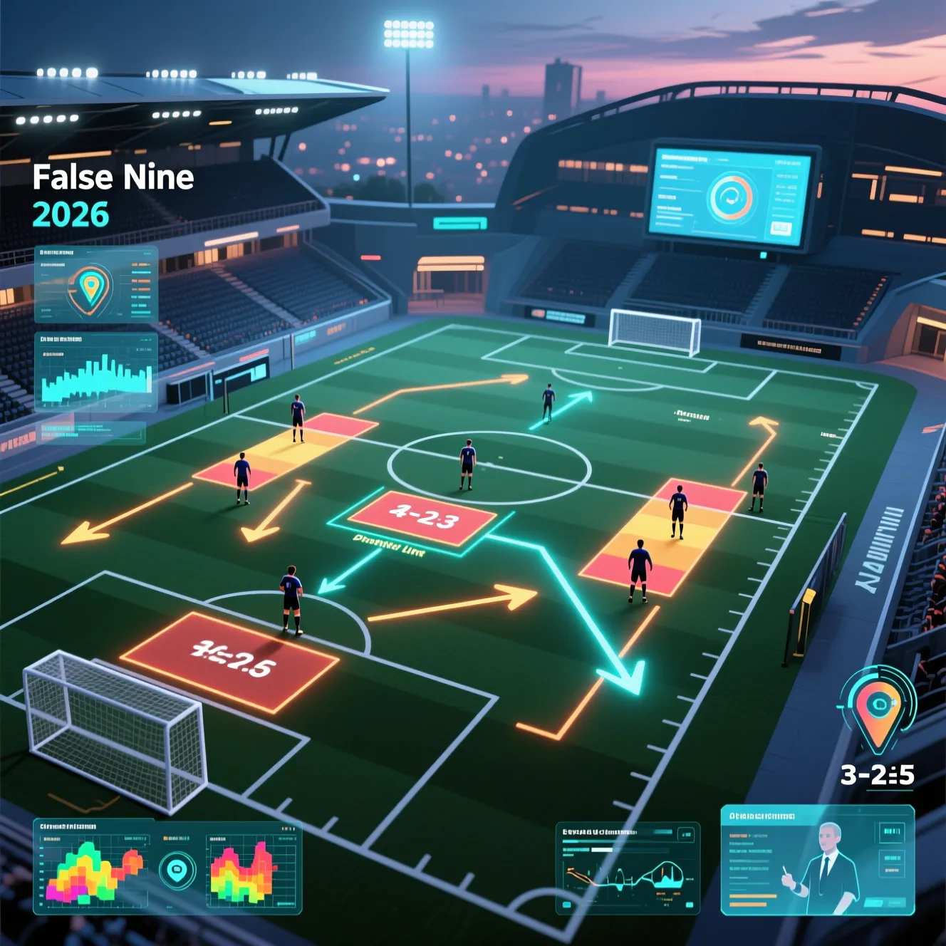 Тактическая роль свободного форварда: что значит понятие ложная девятка в современных схемах.