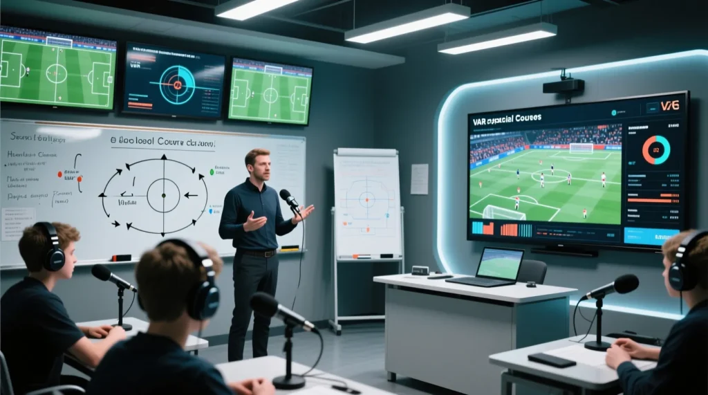 Профессия за комментаторской кабиной: как работает известный футбольный комментатор на матче. - иллюстрация