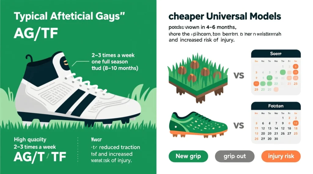 Гид по экипировке: почему профессиональные бутсы для искусственного газона имеют много шипов. - иллюстрация