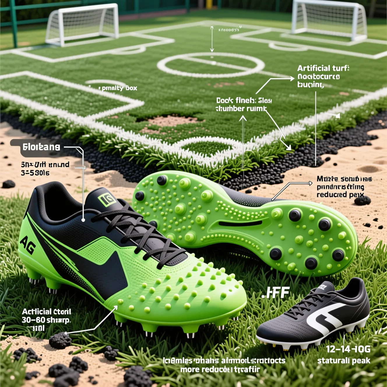 Гид по экипировке: почему профессиональные бутсы для искусственного газона имеют много шипов.