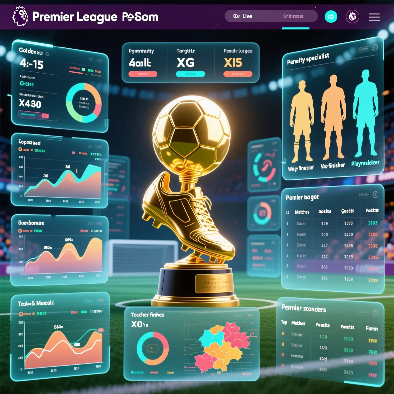 Борьба за «Золотую бутсу» в Англии: как меняются апл бомбардиры в таблице с каждым новым туром.