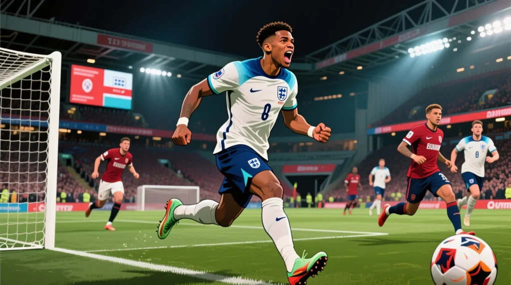 Анализ последних выступлений игрока: статистика и джуд беллингем игры за сборную Англии в сезоне. - иллюстрация