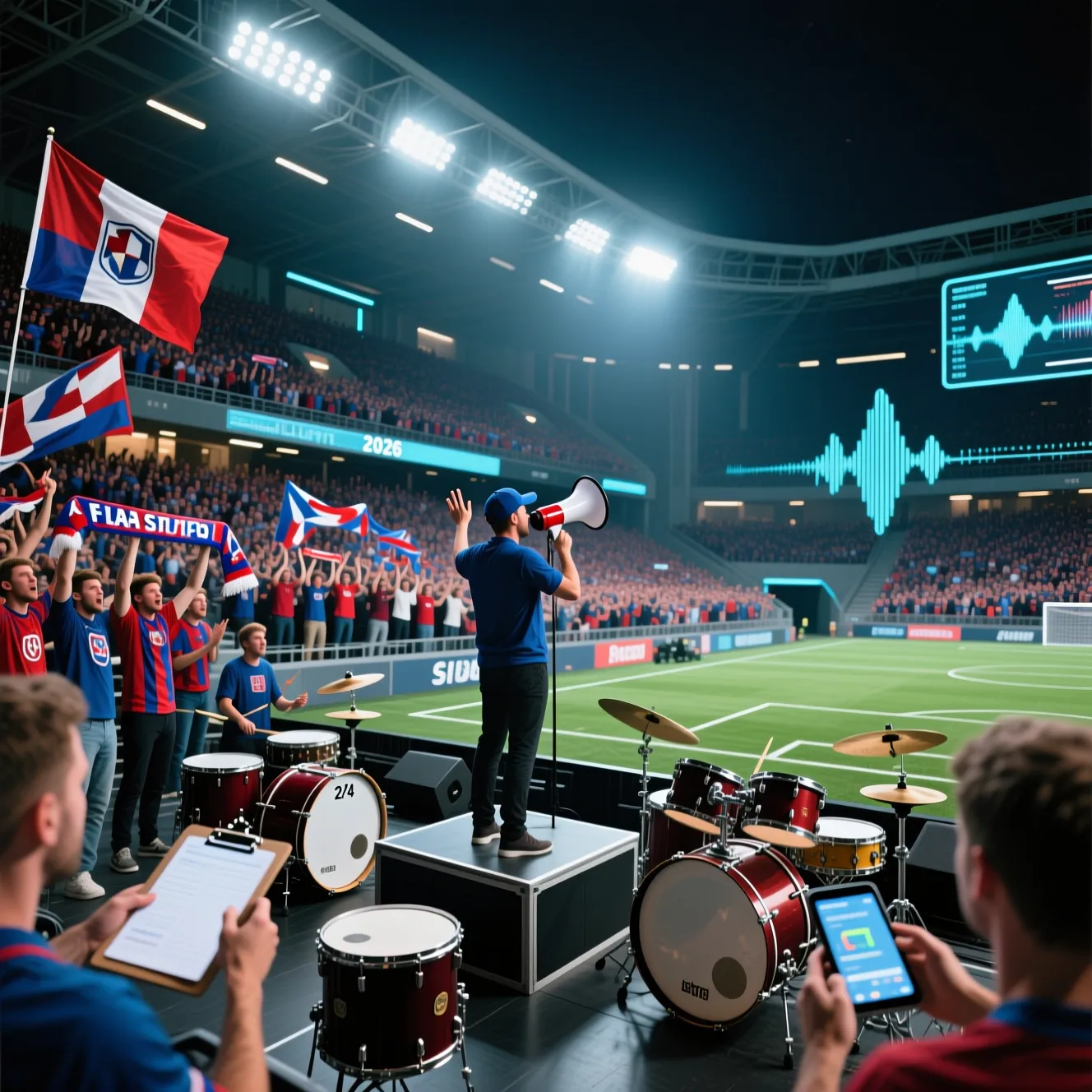 Подборка для активных фанатов: самые ритмичные и короткие футбольные кричалки для стадиона.