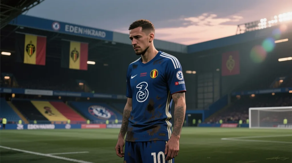 Завершение карьеры бельгийского таланта: почему эден азар решил уйти из футбола в 32 года. - иллюстрация