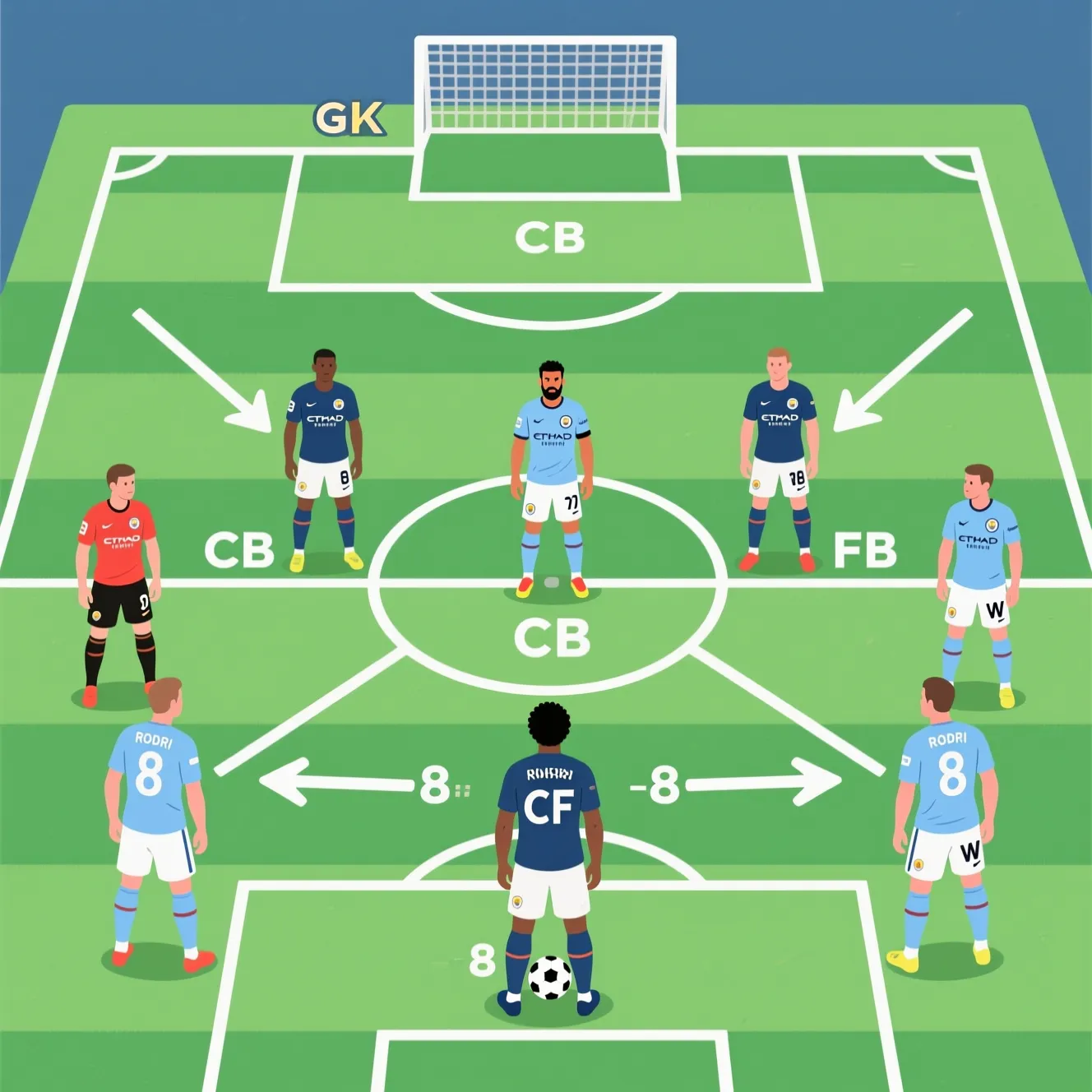 Мозг полузащиты в системе Гвардиолы: почему родри футболист считается незаменимым в «Сити».