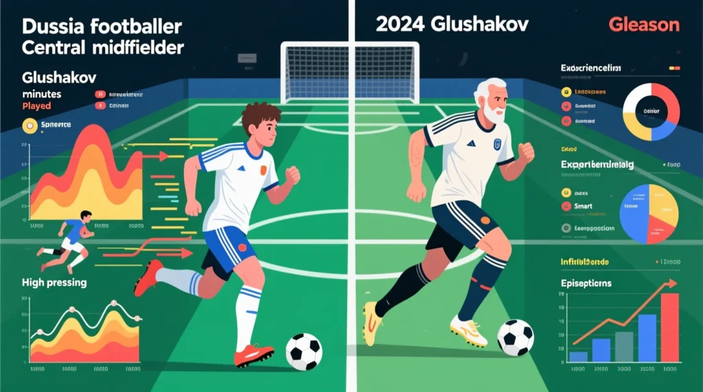 Российский полузащитник и его карьера: в каком клубе сейчас выступает денис глушаков в сезоне. - иллюстрация