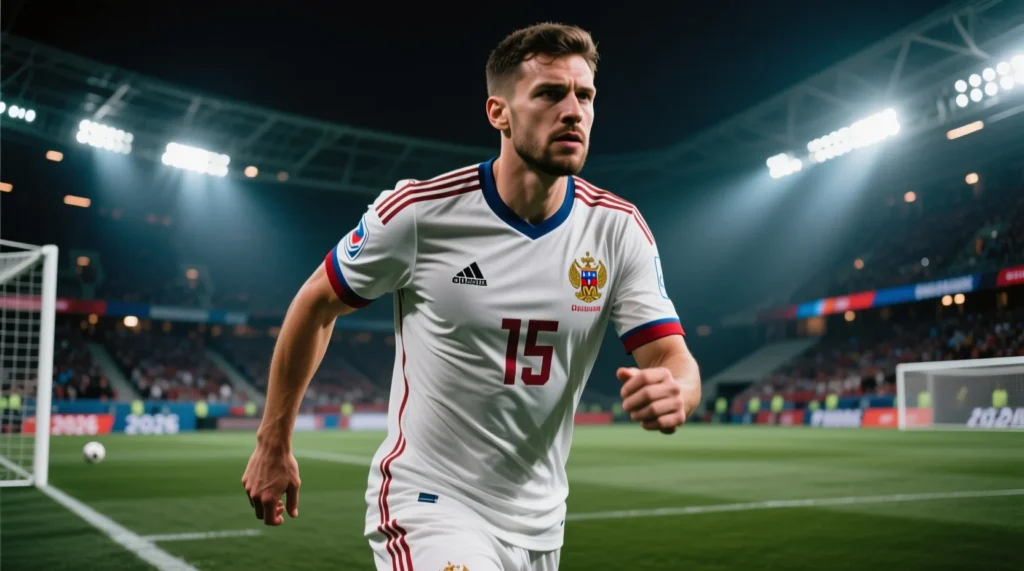 Российский полузащитник и его карьера: в каком клубе сейчас выступает денис глушаков в сезоне. - иллюстрация