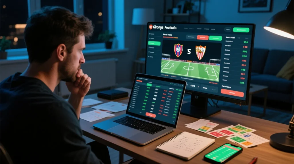 Обзор центрального матча Ла Лиги: подробная статистика встречи команд жирона севилья в туре. - иллюстрация