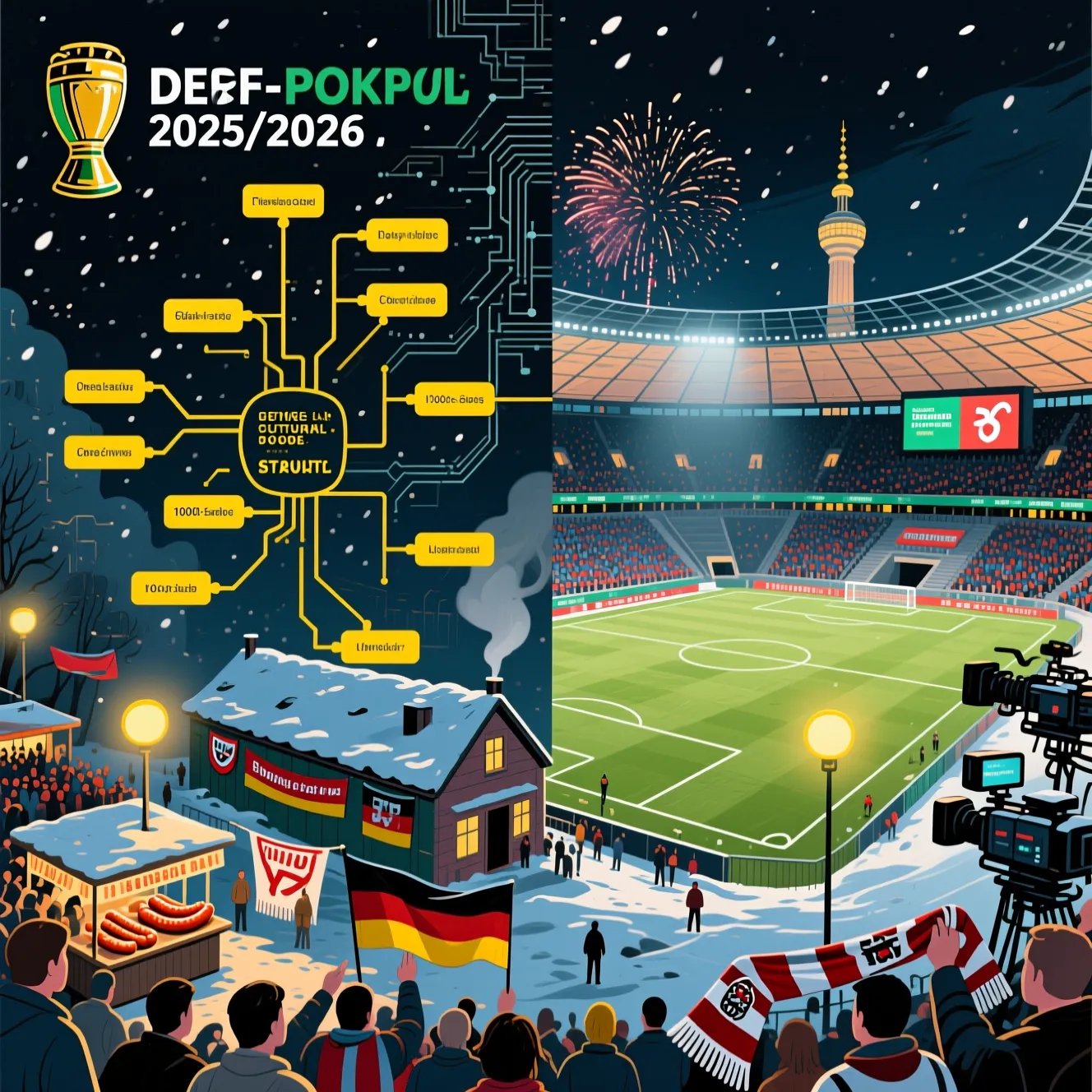 Немецкие футбольные традиции: сетка матчей и борьба за кубок германии по футболу в этом году.