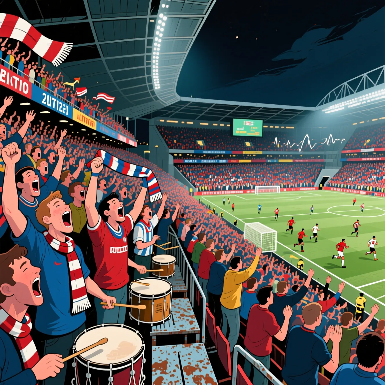 Энергия фанатских трибун: самые громкие и популярные кричалки для поддержки любимой команды.