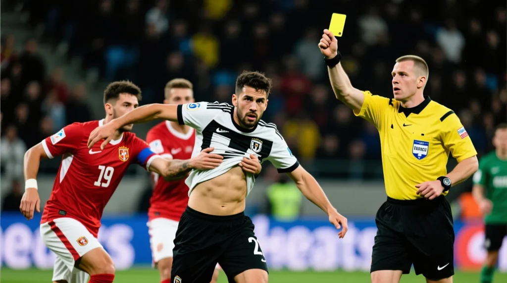 Дисциплинарные взыскания на футбольном поле: в каких ситуациях арбитром предъявляется жёлтая карточка. - иллюстрация