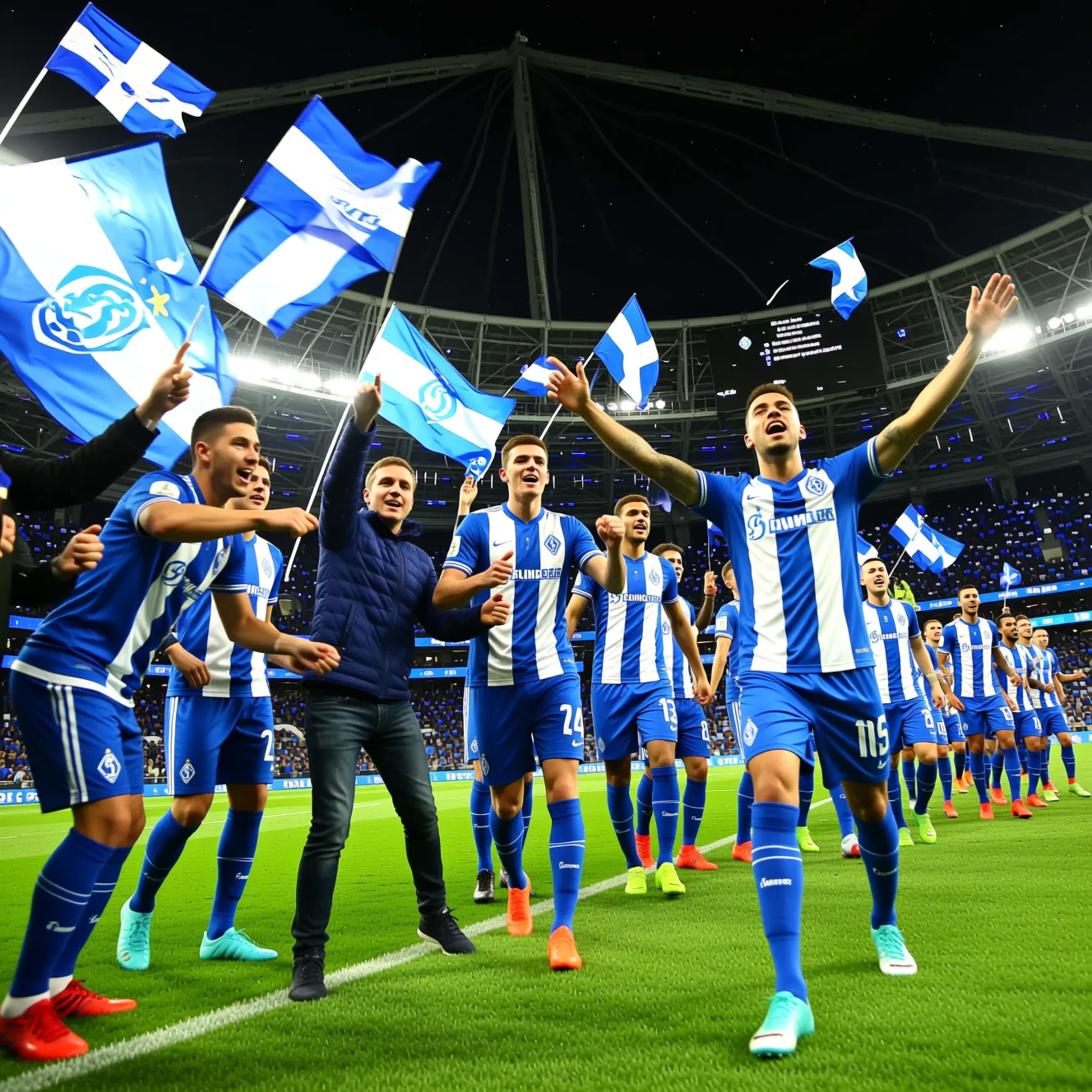 «Динамо» отпраздновало 80 ю крупную победу разгромом «Крыльев» 4:0