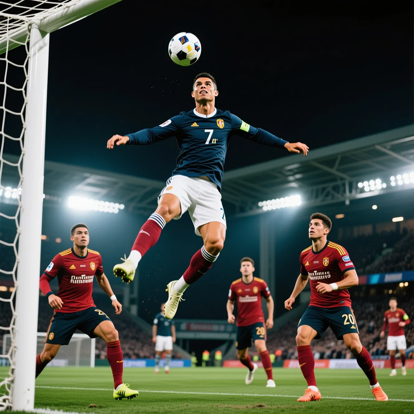 Физические параметры португальской легенды: как высокий роналду рост помогает ему забивать головой.