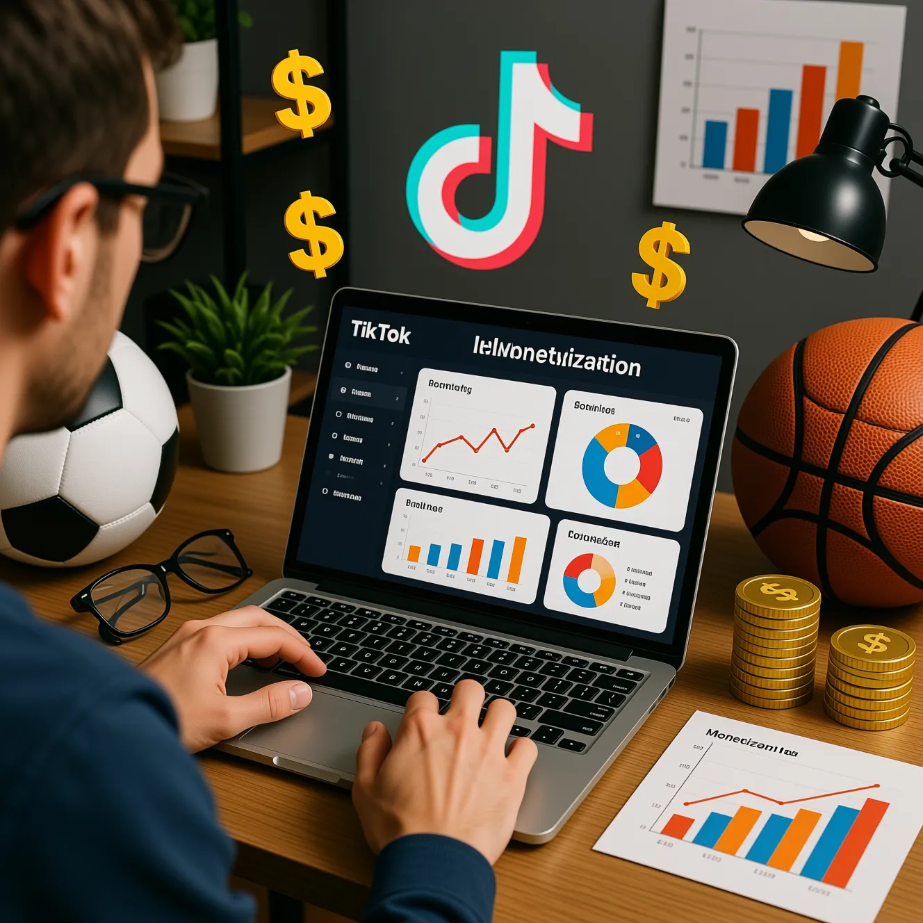 Контент для спортивных блогеров: подробная инструкция о том, монетизация тик ток за просмотры как включить.