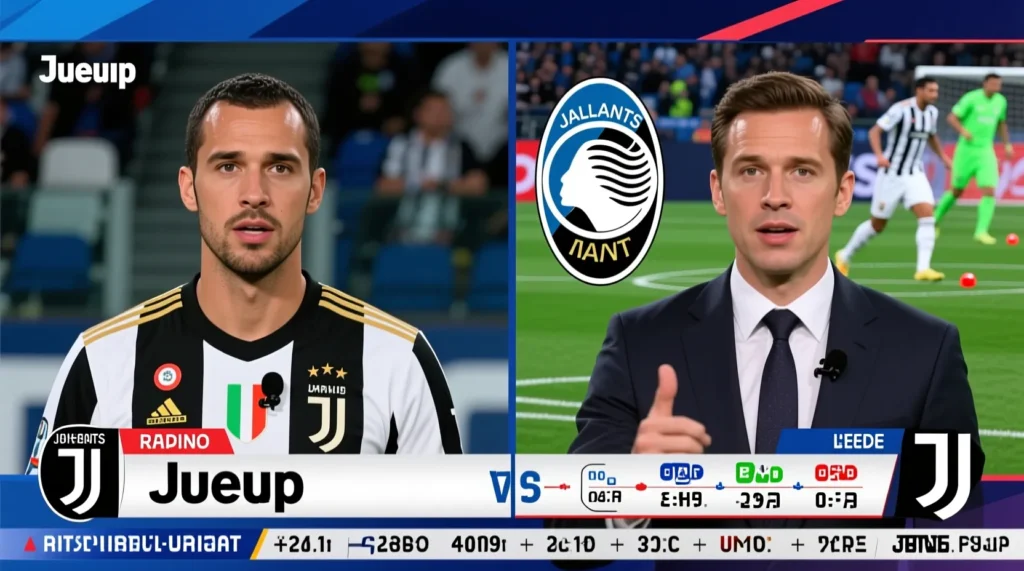 Итальянская Серия А: подробный обзор матча и видео всех голов в противостоянии команд ювентус - аталанта. - иллюстрация