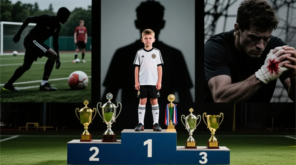 Змагання молодих талантів: хто став кращим гравцем та бомбардиром на турнірі молодіжний чемпіонат світу з футболу. - иллюстрация