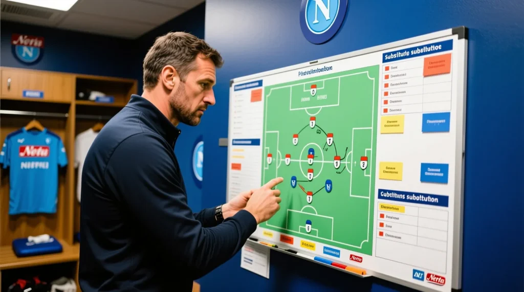 Информация к матчу Серии А: какой ориентировочный и официальный наполи состав выйдет на поле сегодня. - иллюстрация